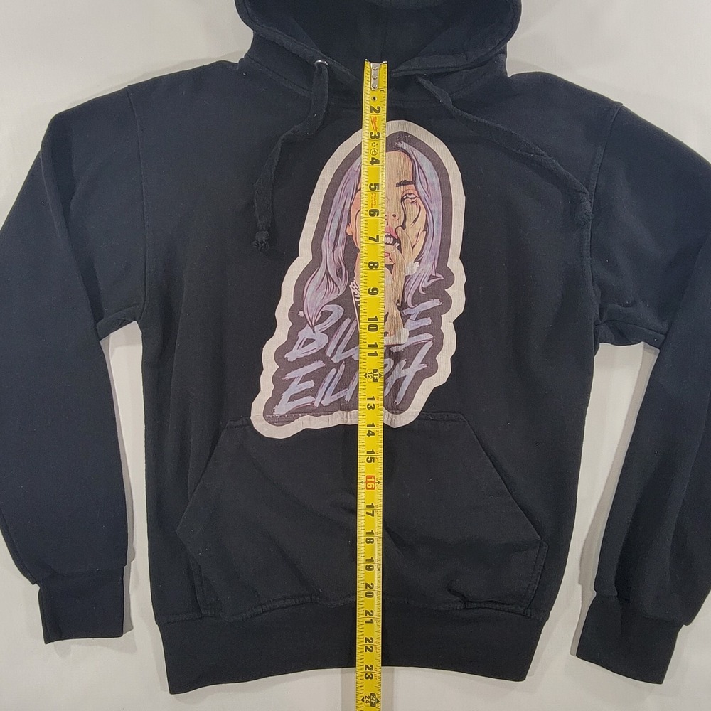 Billie Eilish Unisex Pullover Hoodie by Jon Lauren Premium Apparel Adult Size S - Picture 6 of 6